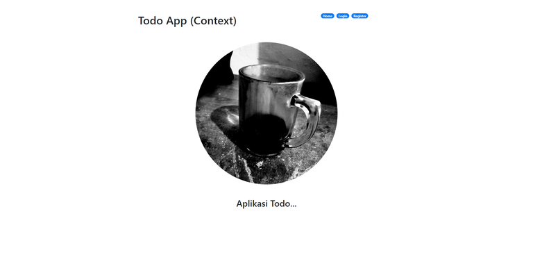 RF React Advanced Todo - Aplikasi Todo