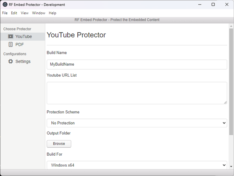RF Embed Protector - Proteksi Embed YouTube