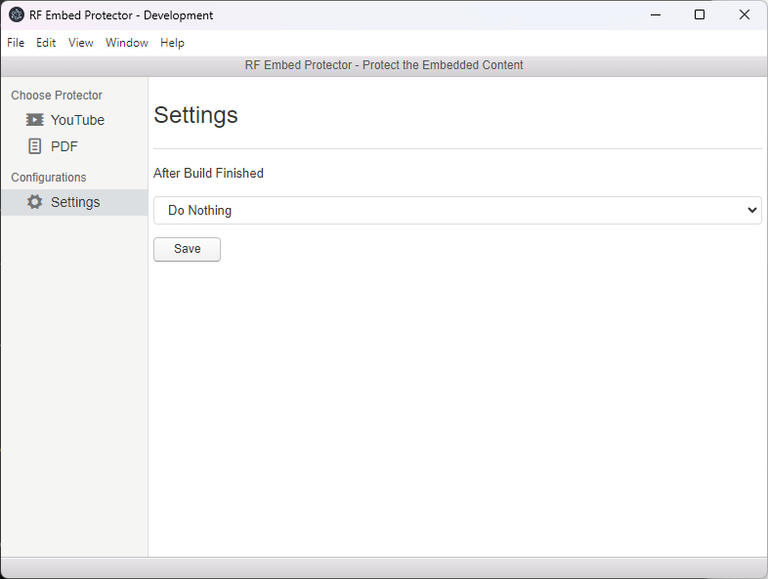 RF Embed Protector - Proteksi Embed YouTube