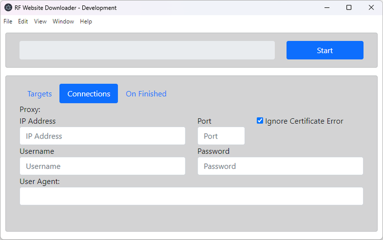 RF Website Downloader - Aplikasi Website Grabber