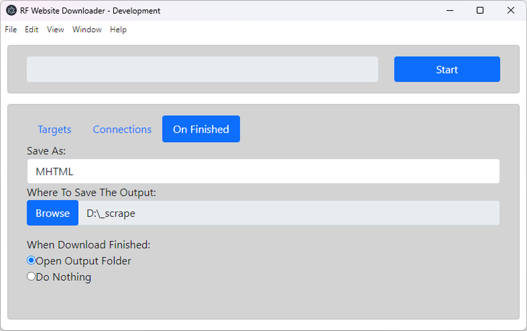 RF Website Downloader - Aplikasi Website Grabber