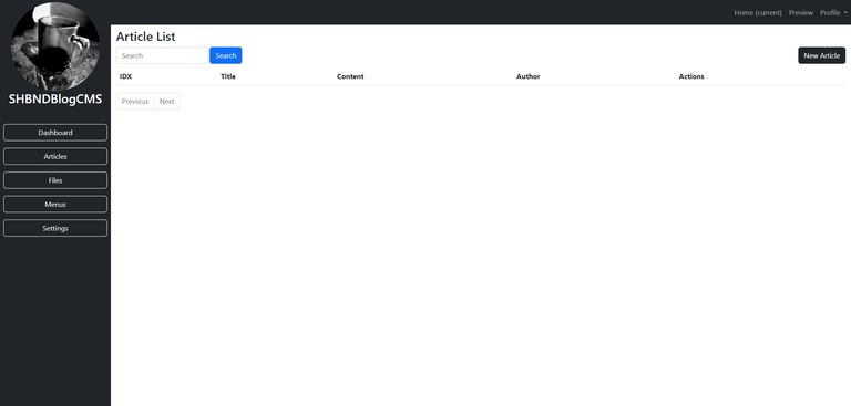 RF Blog CMS - CMS Berbasis Node.js