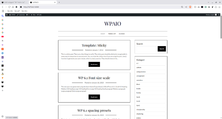 RF WP Todo List - Script Todo List untuk WordPress
