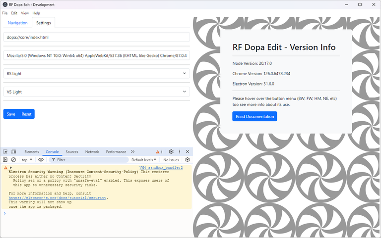 RF Dopa Edit - Aplikasi Programmable Web Browser